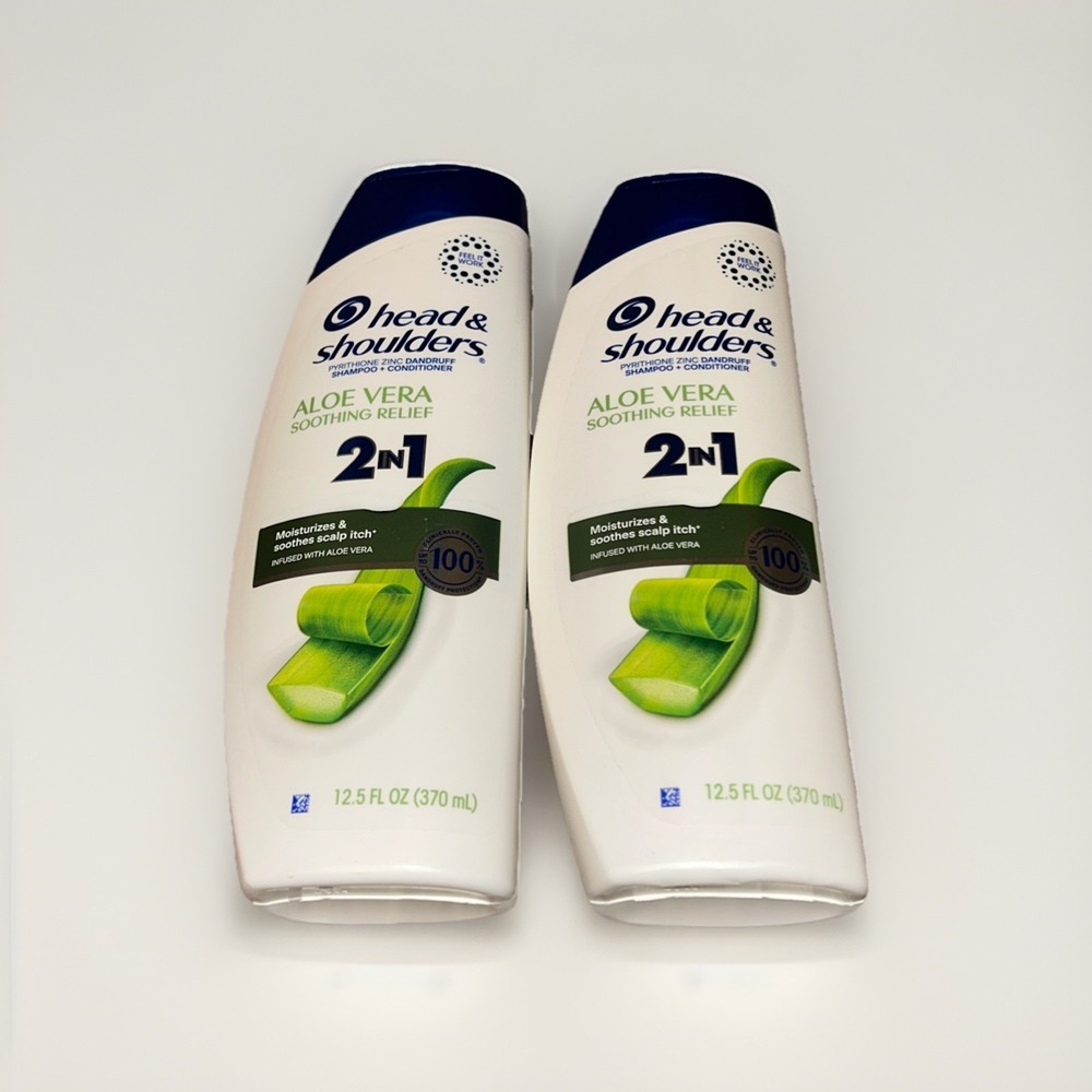 head and shoulders shampoo ALOE limited edition Pack‎ of 2